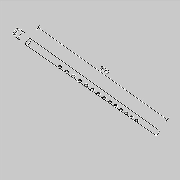 Трековый светильник Points C101CL-L500-12W3-6K-BS