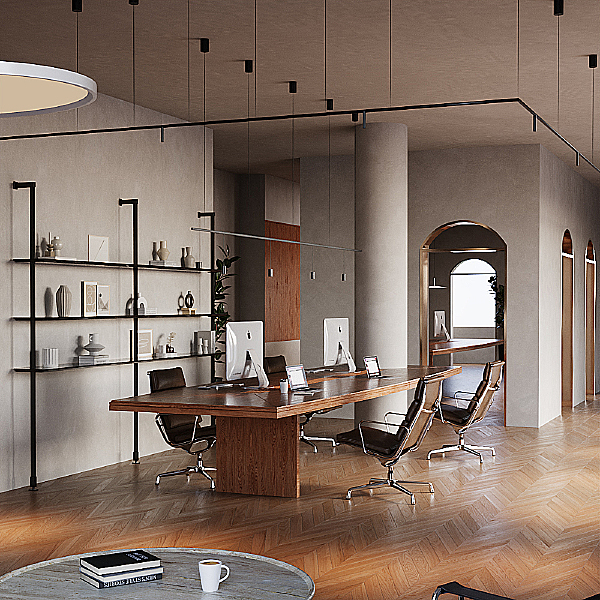 Трековый светильник Focus LED C102CL-3W3-6K-B