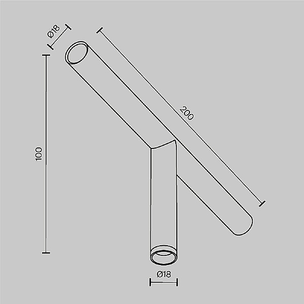 Трековый светильник Focus LED C102CL-3W3-6K-BS