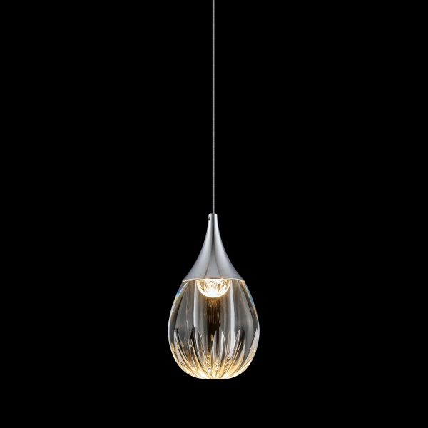Светильник подвесной Stilla MD24001004-1A chrome/clear