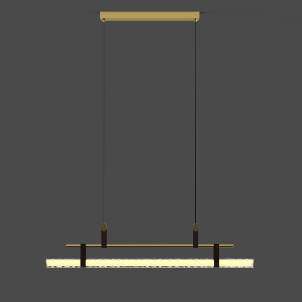 Светильник подвесной 8501P 8501P/L brass/clear