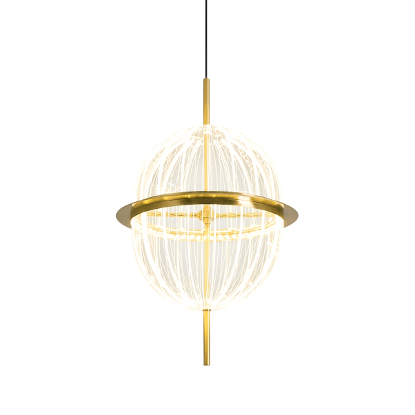 Светильник подвесной 8631P 8631P/C copper/clear