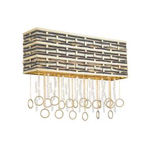 Настенное бра PERSO PERSO W4930.3 gold&amp;black