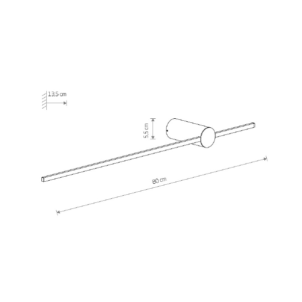 Настенный светильник Saber Led M 10853