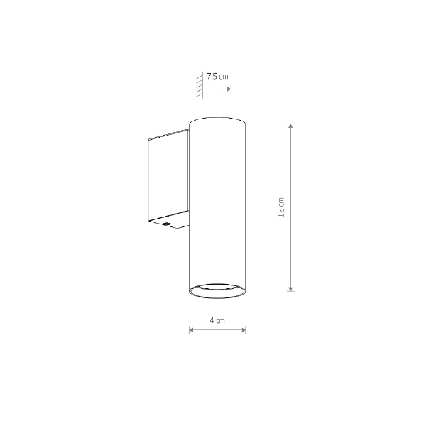 Настенный светильник Fourty Wall S 10889