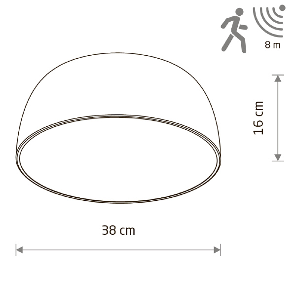 Светильник потолочный Satellite S Sensor 8011