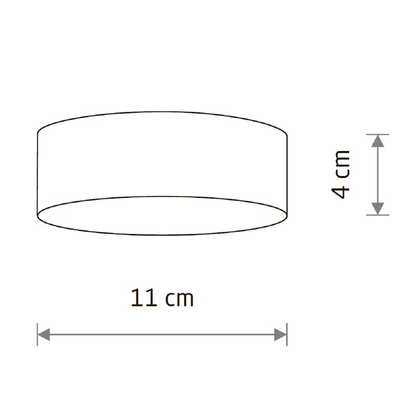 Светильник потолочный Lid Round Led 10415