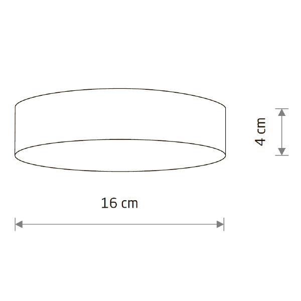 Светильник потолочный Lid Round Led 10412