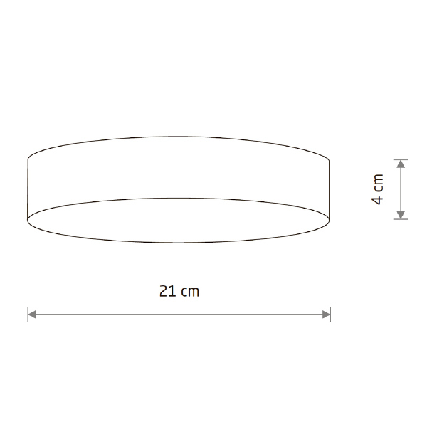 Светильник потолочный Lid Round Led 10417