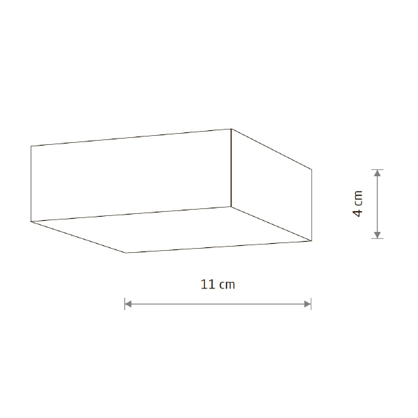 Светильник потолочный Square Led 10420