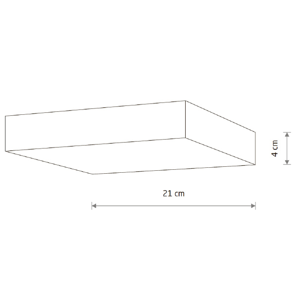 Светильник потолочный Square Led 10422
