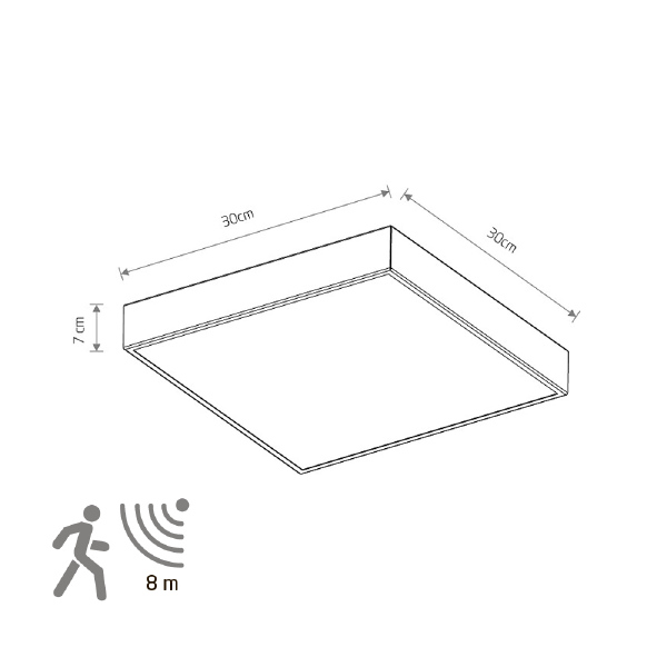Светильник потолочный Quad Sensor 10472