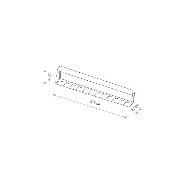 Трековый светильник Focus Led 10644