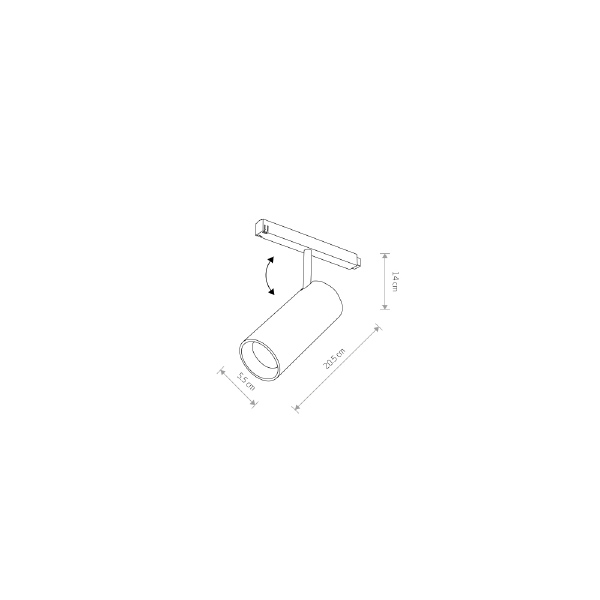 Трековый светильник Lvm Spot 10655