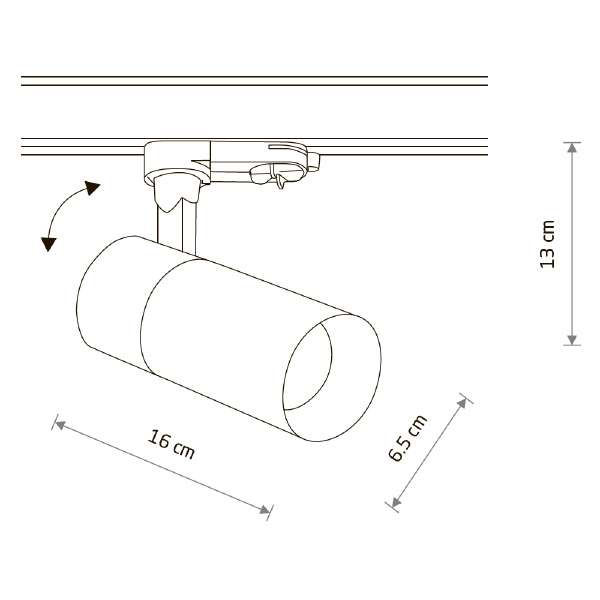 Трековый светильник Ctls Tinos Led 10394