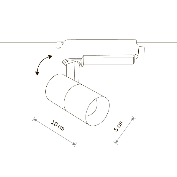 Трековый светильник Profile Tinos Led 10372