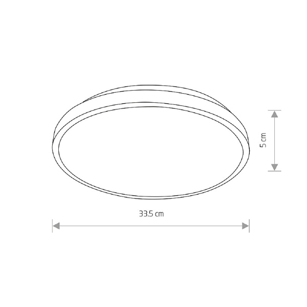 Светильник потолочный Agnes Round Led Pro 10971