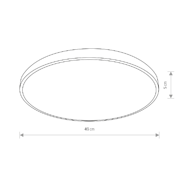Светильник потолочный Agnes Round Led Pro 10979