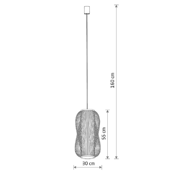 Светильник подвесной Puket L 11162