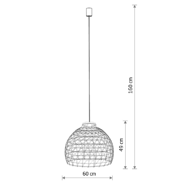 Светильник подвесной Boho L 11152