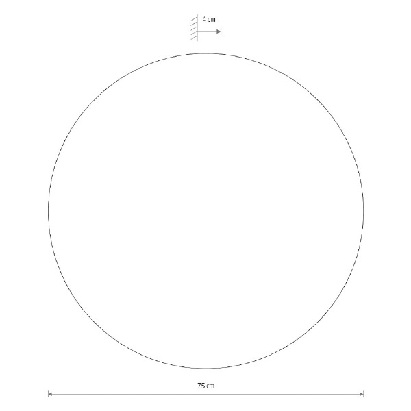 Настенный светильник Ring Timber Led XXL 11178