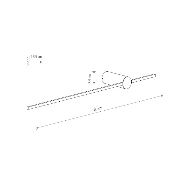 Настенный светильник Saber Led Silk Olive M 11380