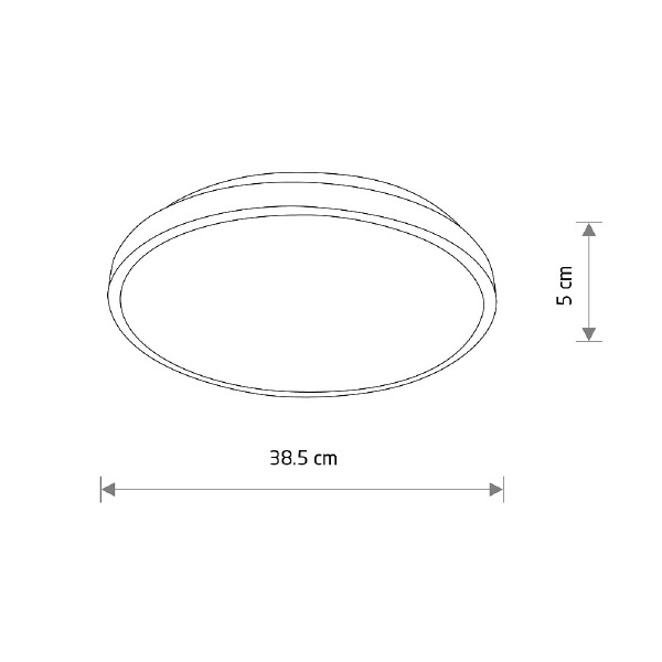 Светильник потолочный Agnes Round Led Pro 10972