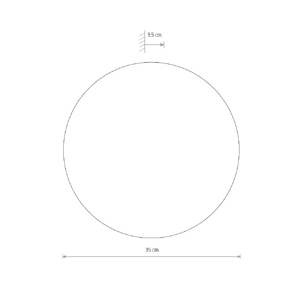 Настенный светильник Ring Timber Led L 11291