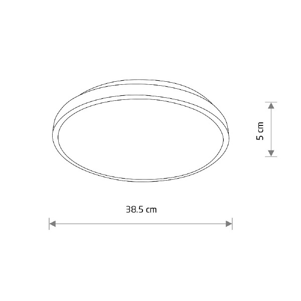 Светильник потолочный Agnes Round Led Pro 10978