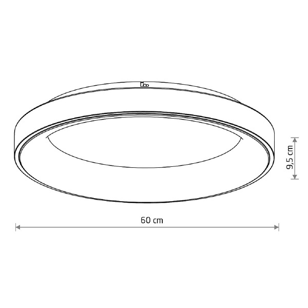 Светильник потолочный Nikki Round Led 11202