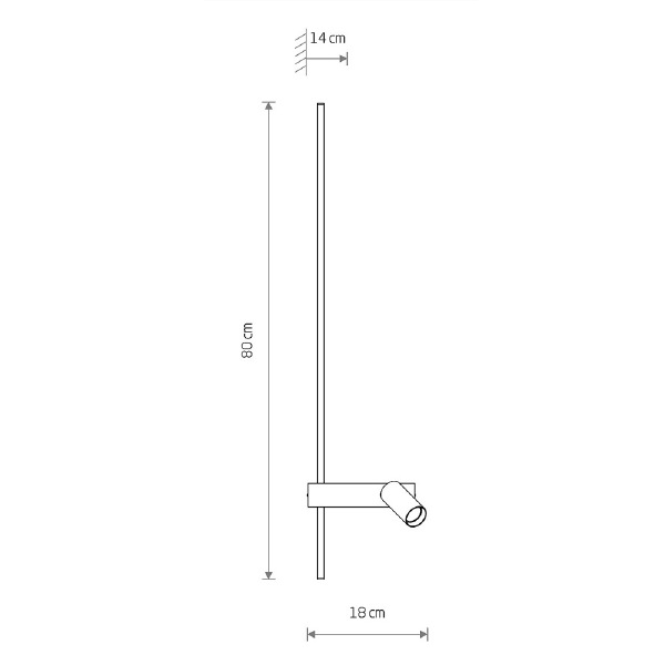 Настенный светильник Easy Led Left 11425