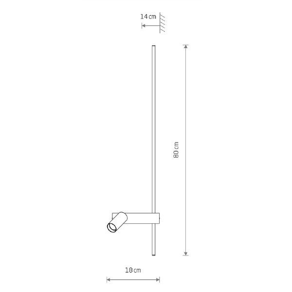 Настенный светильник Easy Led Right 11426