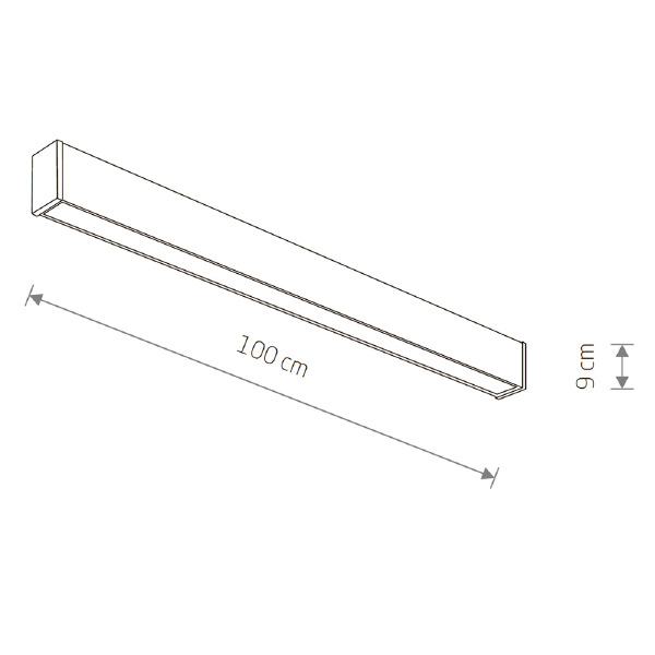 Уличный потолочный светильник Outline Led M 11361