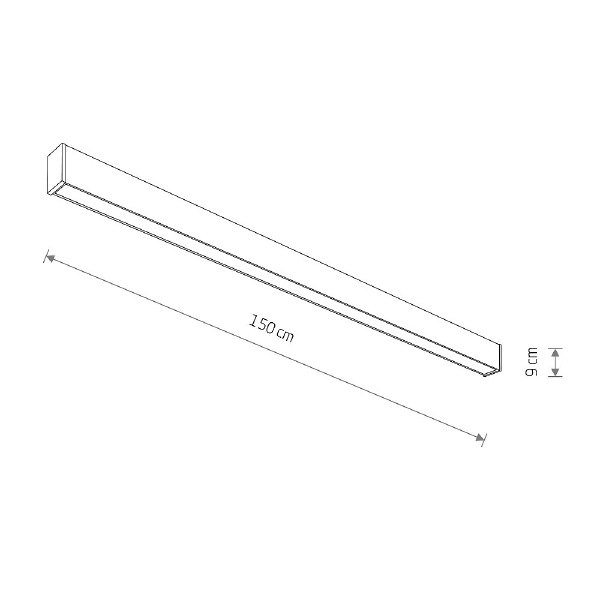 Уличный потолочный светильник Outline Led L 11362