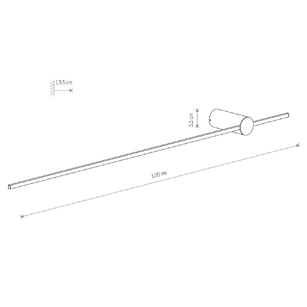 Настенный светильник Saber Led Silk Olive L 11588