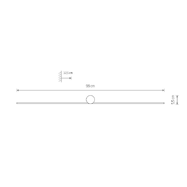 Настенный светильник Spin Led M 11586