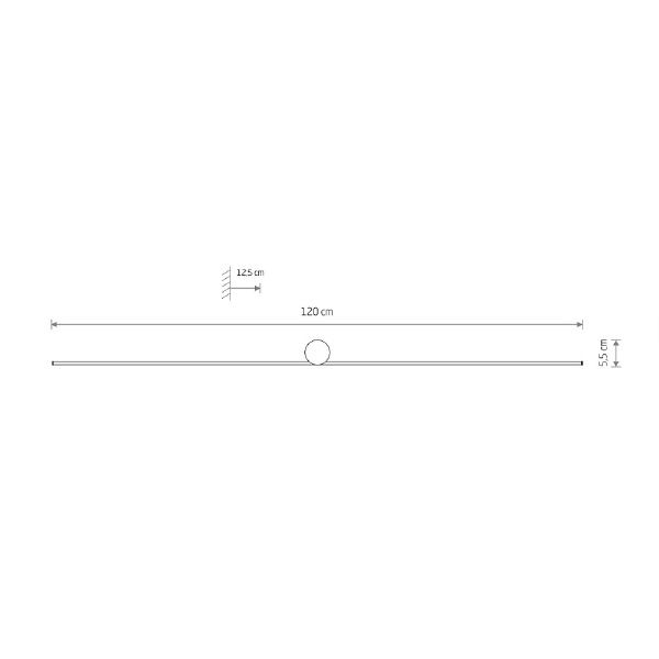 Настенный светильник Spin Led L 11585