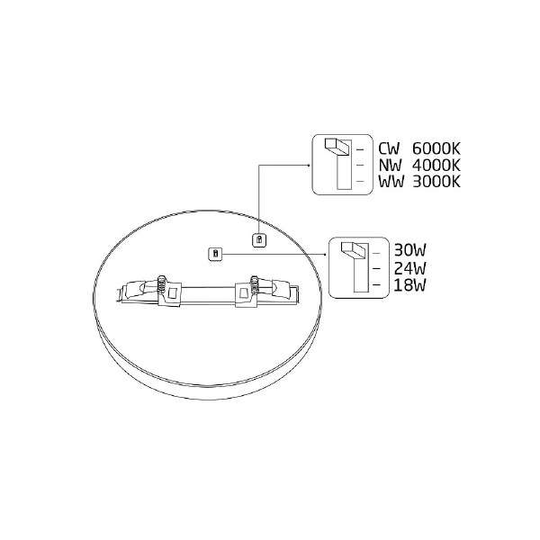 Светильник потолочный Multi Led L 11358