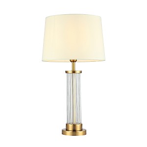 Настольная лампа G32145 G32145/1T BRS+CL WT