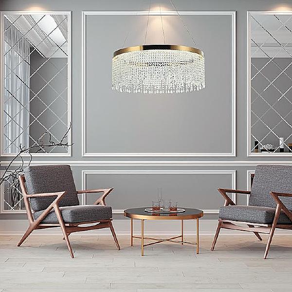 Подвесная люстра G21124 G21124/1A BRS CL