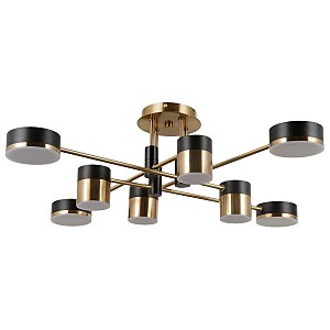 Потолочная люстра G61420 G61420/8BRS+MBK MBK+BRS