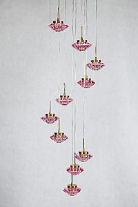 Люстра каскадная G52140 G52140/10BRS PK