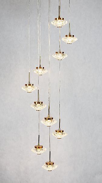 Люстра каскадная G52140 G52142/10BRS CL