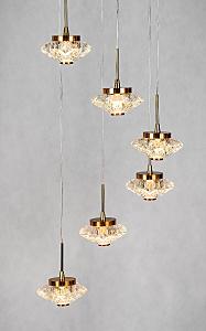 Люстра каскадная G52140 G52142/6BRS CL