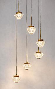 Люстра каскадная G52140 G52143/6BRS CL