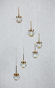 Люстра каскадная G52140 G52143/6BRS RNB