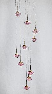 Люстра каскадная G52140 G52145/10BRS PK