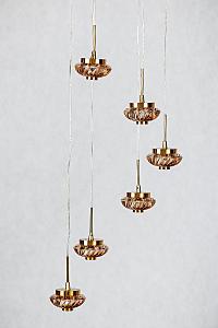 Люстра каскадная G52140 G52146/6BRS TEA