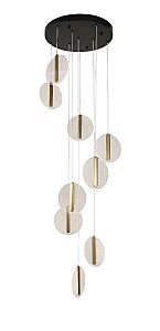 Люстра каскадная G52149 G52149/9BK COP+CL