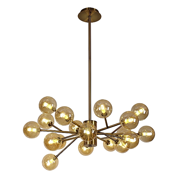 Люстра на штанге G31078 G31078/18GD AMB